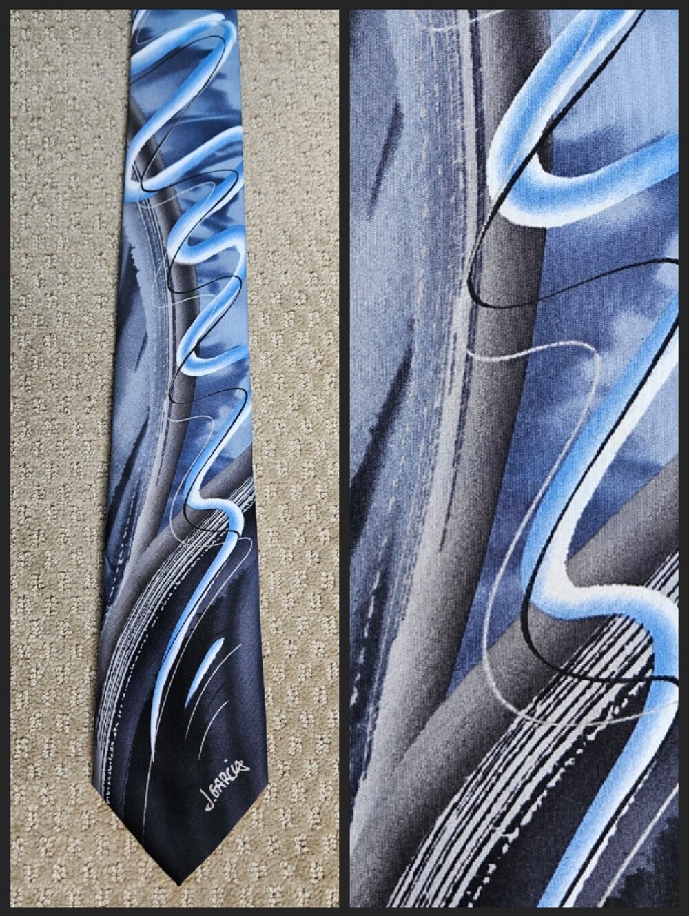 J. Garcia Wetlands II Collector's Edition tie